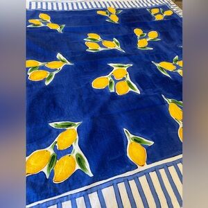 Hand painted tablecloth from South Africa